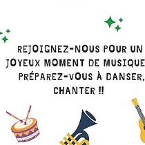 Lire la suite : 23 mai - Session musicale dans l'établissement